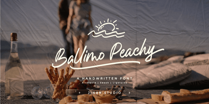 Ballimo Peachy Font Poster 1