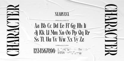 Nearvana Font Poster 6