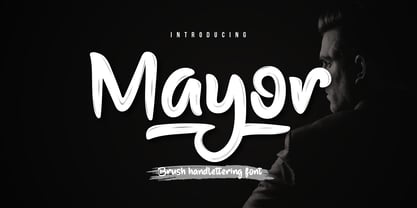 Mayor Font Poster 1