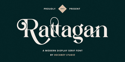 Rattagan Font Poster 1