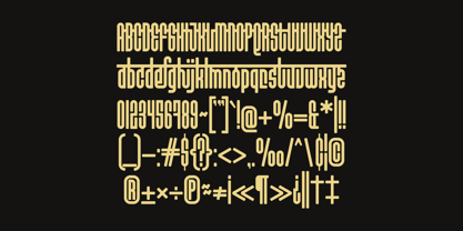 Ghutamila Font Poster 5