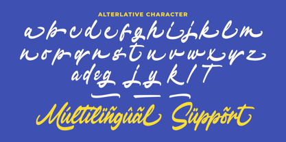 Astroline Font Poster 3