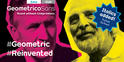 Geometrico Sans Font Poster 1