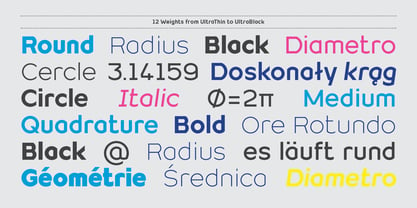 Geometrico Sans Font Poster 4