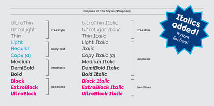 Geometrico Sans Font Poster 9