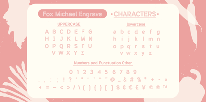 Fox Michael Font Poster 9