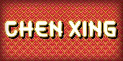 Chen Xing Font Poster 1