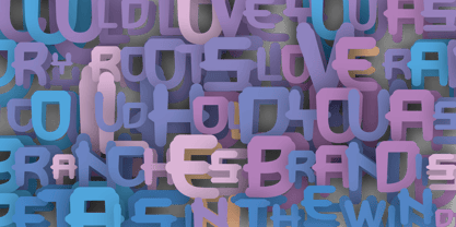 Chen Xing Font Poster 3