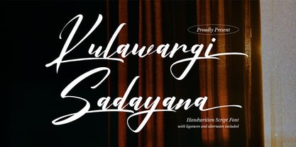 Kulawargi Sadayana Font Poster 1