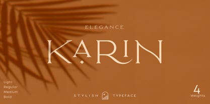 Elegance Karin Font Poster 1
