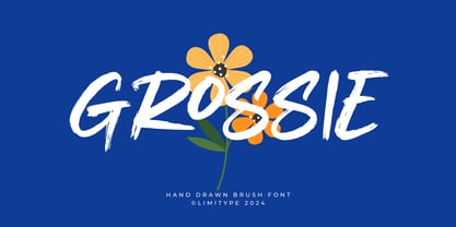 Grossie Font Poster 1