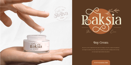 Steliva Font Poster 6