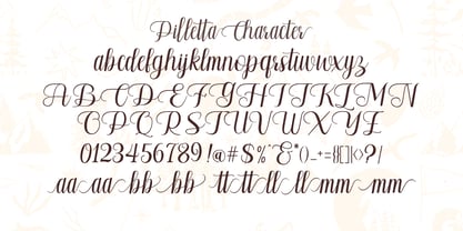 Pilletta Font Poster 10