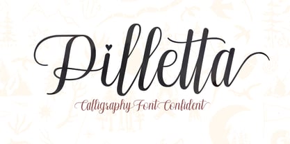 Pilletta Font Poster 1