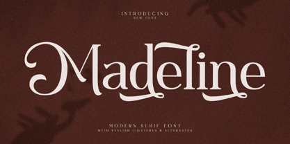 Madeline Font Poster 1