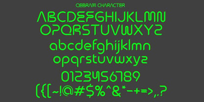 Qebram Font Poster 11