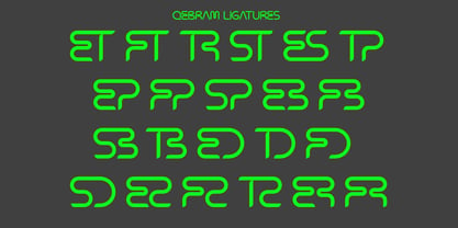 Qebram Font Poster 12