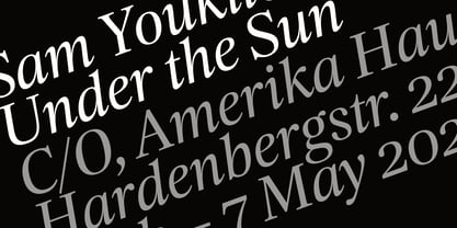 Cortona Text Font Poster 8
