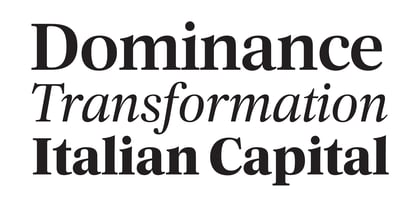 Cortona Text Font Poster 2