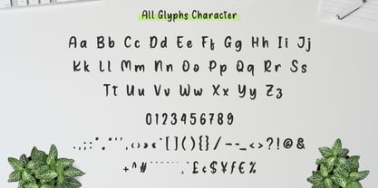 Gifted Font Poster 7