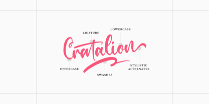 Cratalion Font Poster 8