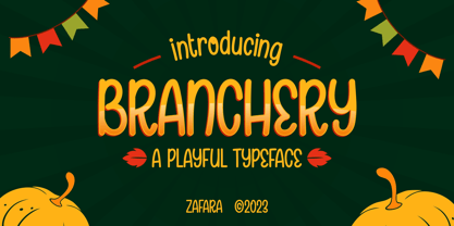 Branchery Font Poster 1