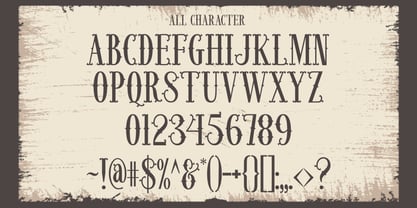 Jackly Western Font Poster 7