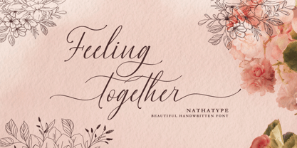 Feeling Together Font Poster 1