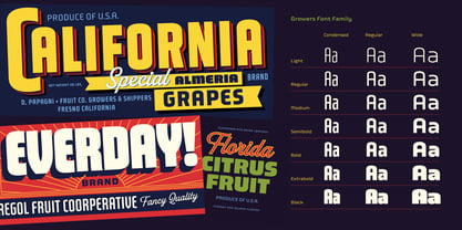 EFCO Growers Font Poster 3