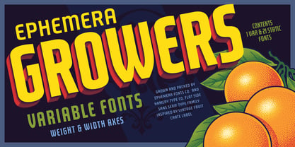 EFCO Growers Font Poster 1