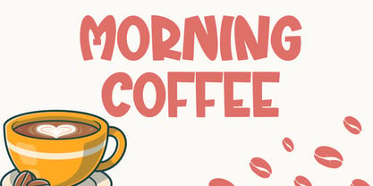 Fresh Morning Font Poster 4