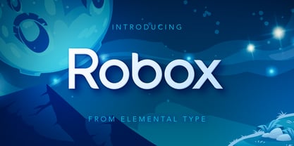 Robox Std Font Poster 1