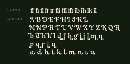 Ragenik Font Poster 8