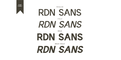 Rdn Sans Font Poster 6