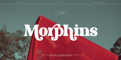 Morphins PS Font Poster 1