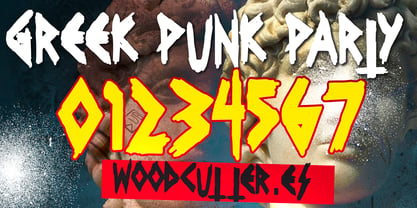 Greek Punk Party Fuente Póster 5