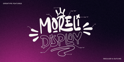 Moreli Display Font Poster 10