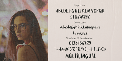 Andelina Font Poster 9