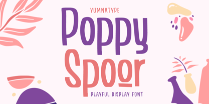 Poppy Spoor Font Poster 1