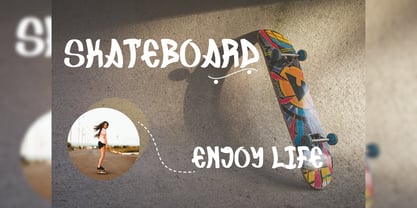 Skatecato Font Poster 12