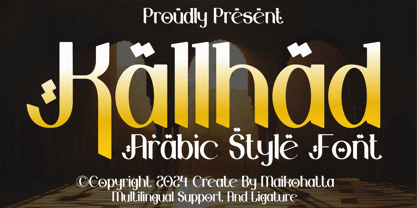 Kallhad Font Poster 1