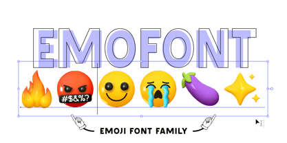 Emofont Font Poster 1