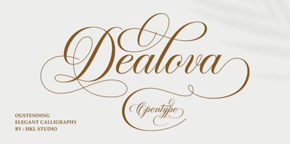 Dealova Font Poster 1