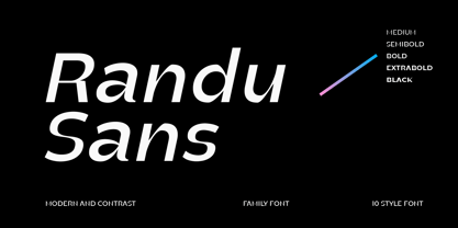 Randu Sans Police Affiche 1