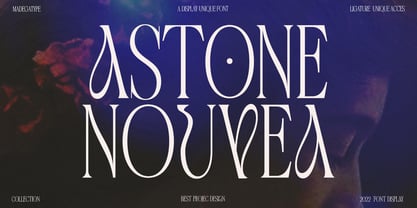 Astone Nouvea Font Poster 1
