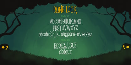 Bone Lock Fuente Póster 7