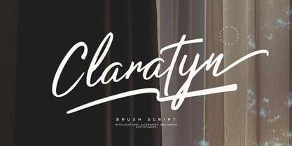 Claratyn Font Poster 1