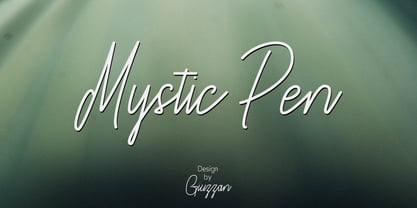 Mystic Pen Font Poster 1