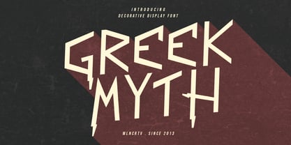 Mythes grecs Police Poster 1