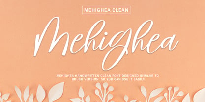Mehighea Font Poster 4